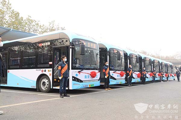 开沃集团 纯电动公交 南京公交集团