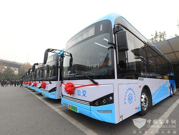 开沃集团 纯电动公交 南京公交集团