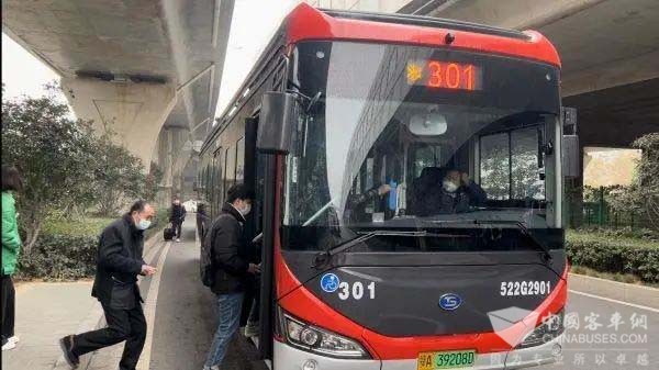 武汉市公交集团 武鄂城际公交 纯电动公交车