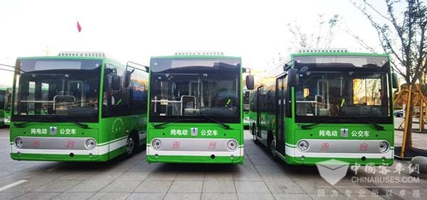 吉利星际客车 公交微循环 纯电动客车