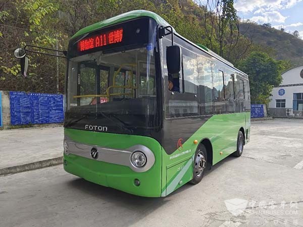 福田欧辉客车 城市微循环 城乡一体化