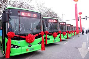 让“猕猴桃之乡”空气更加清新 比亚迪助力陕西周至迈入公交电动化时代