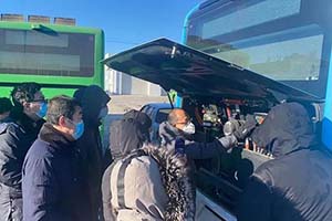 宇通售后服务站全力支持 乌兰浩特公交开展纯电动公交车技术培训