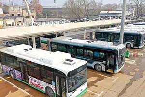 充电车位可向社会开放 武汉公交岱家山充电站正式投入使用