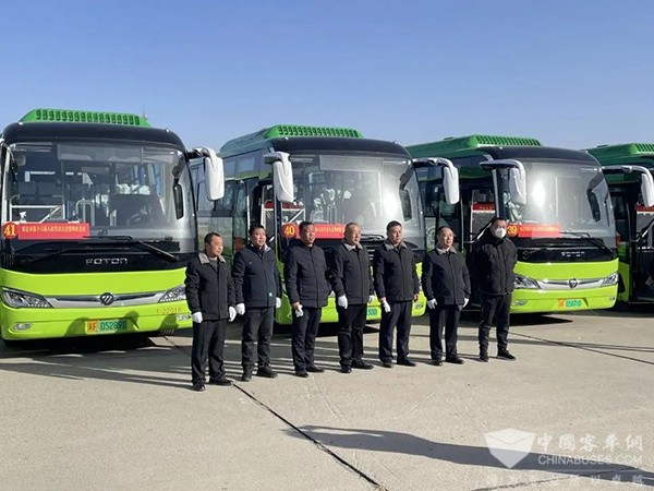 福田欧辉客车 新能源客车 保定市 人民代表大会