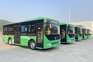 纯电动城市客车C8E领衔 吉利星际客车在四川仪陇投入运营