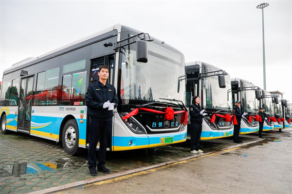 公交上新车，30辆宇通纯电动公交车浙江台州投运