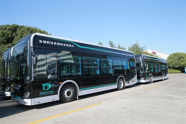 “氢”风徐来——绿色安全公共出行，苏州金龙燃料电池公交车上线金寨