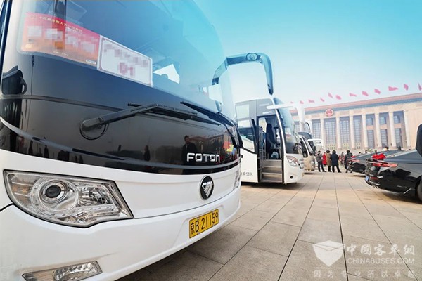 福田欧辉客车 全国两会 新能源客车