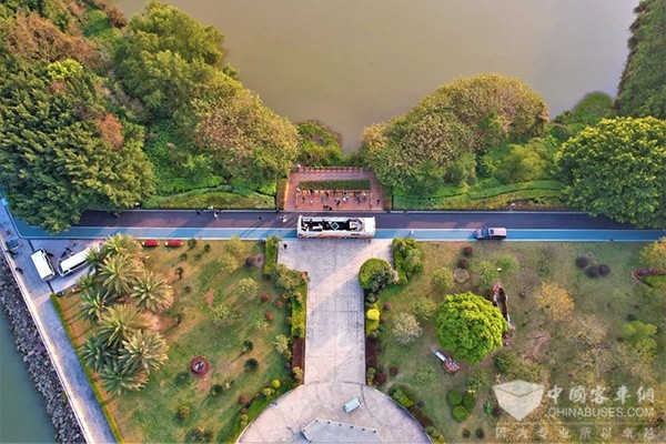 格力钛新能源 乐游巴士 粤港澳大湾区 春天美丽画卷