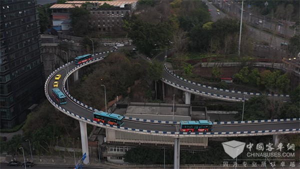 中车电动 重庆马拉松 新能源客车