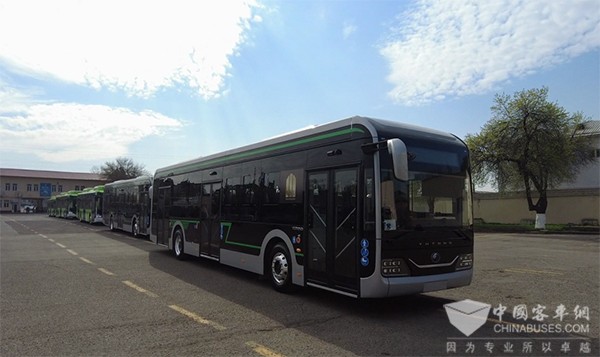 宇通客车 西行漫记 公交车 中亚