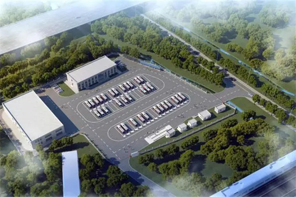 安巢经开区首个公交停保站完成施工图，即将启动建设