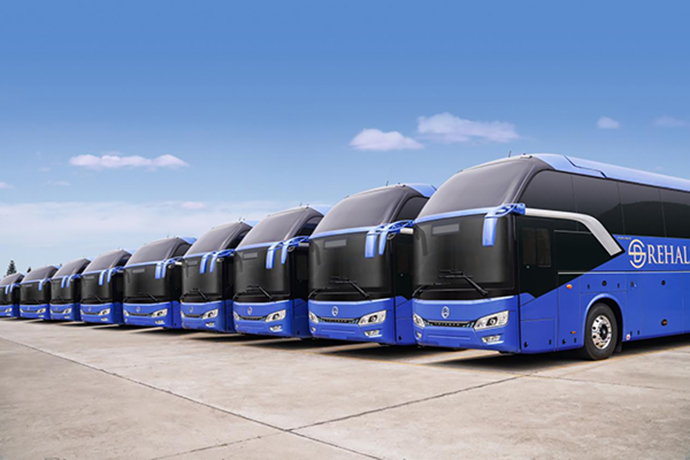 继续深耕沙特市场 114台金旅客车新凯歌豪华大巴助力朝觐运输