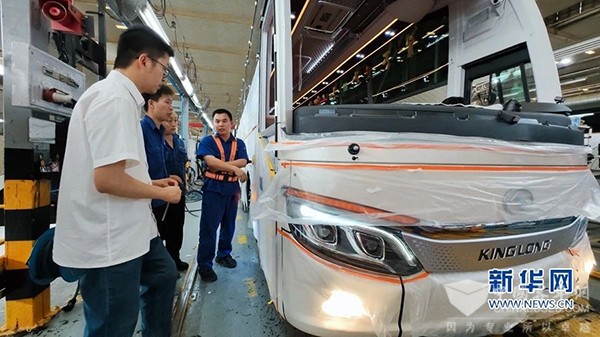 金龙客车 一带一路 发展加速度