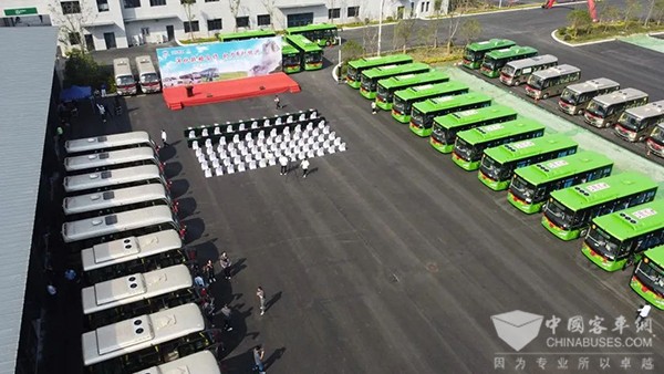 安凯客车 潜山市 城乡公交线路 一体化建设