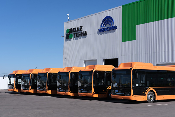 宇通助力打造“绿色”中亚 成为中国品牌“一带一路”合作成果典范