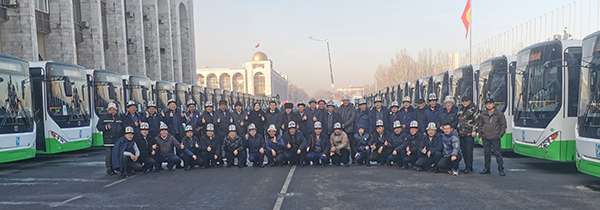 中通客车 吉尔吉斯斯坦 1000台 扎帕罗夫