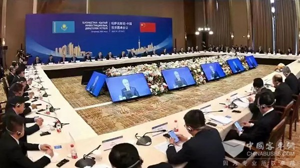 宇通客车 中亚峰会 哈萨克斯坦 乌兹别克斯坦