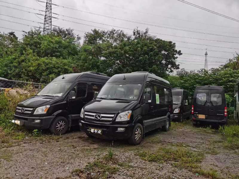  同款5台14座国五中型大金龙凯特营运客车 