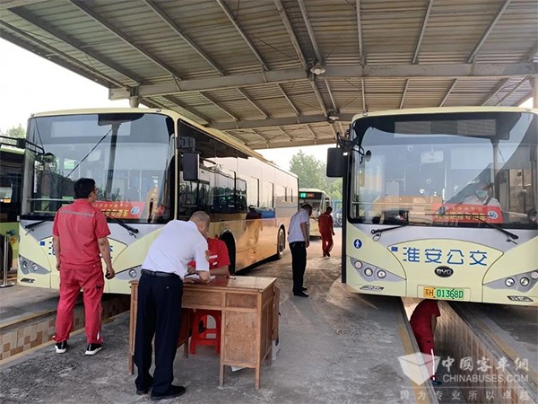 淮安公交 中、高考 服务保障 运输服务工作