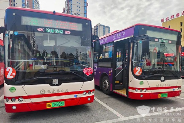 中车电动 新能源客车 护航高考 送考服务