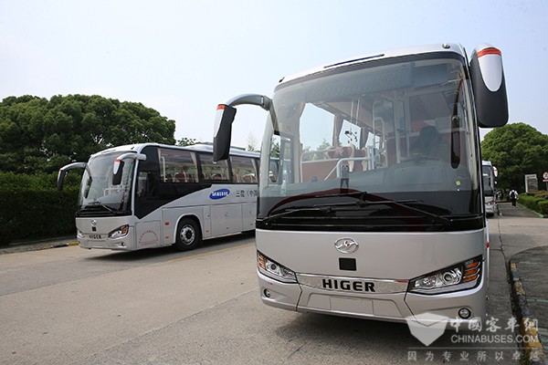 苏州金龙 海格客车 西安三星 陕西军辉