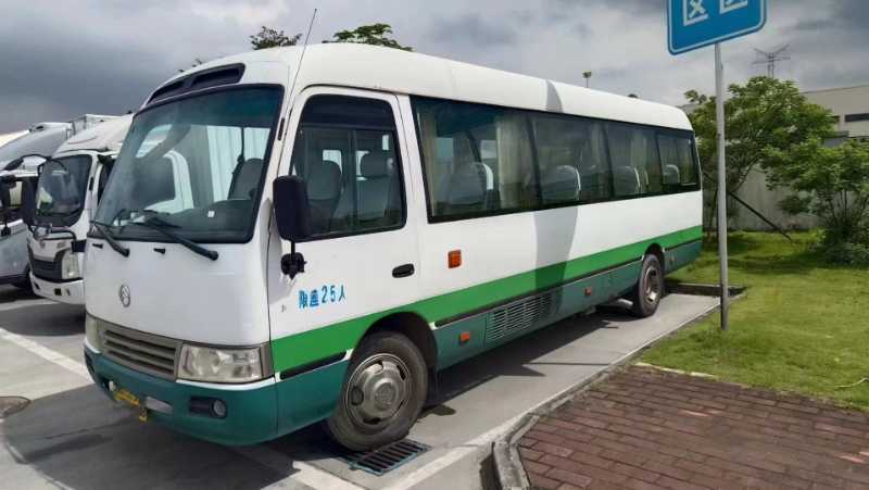 广州牌国四25座非营运金旅中巴