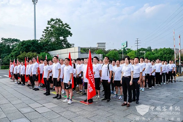 中车电动 成立十六周年 欢乐跑 建党102周年