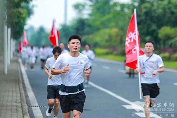 中车电动 成立十六周年 欢乐跑 建党102周年