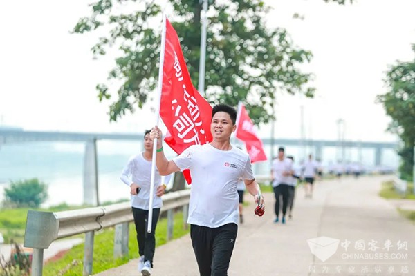 中车电动 成立十六周年 欢乐跑 建党102周年