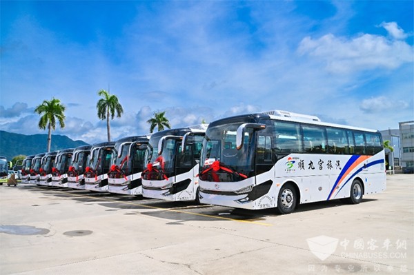 金龙客车 青海龙途 青海顺九宫 旅游客运