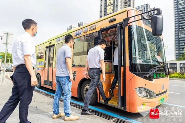 中车电动 C08 佛山顺德 美食公交