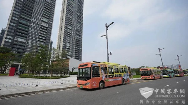 中车电动 C08 佛山顺德 美食公交