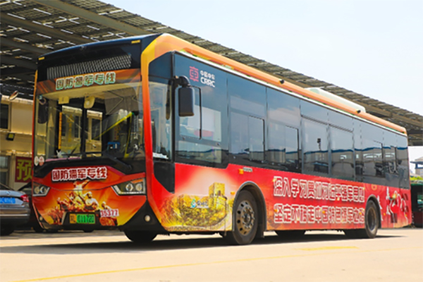 特殊的客运公交线 镇江公交81路打造国防拥军文化专线