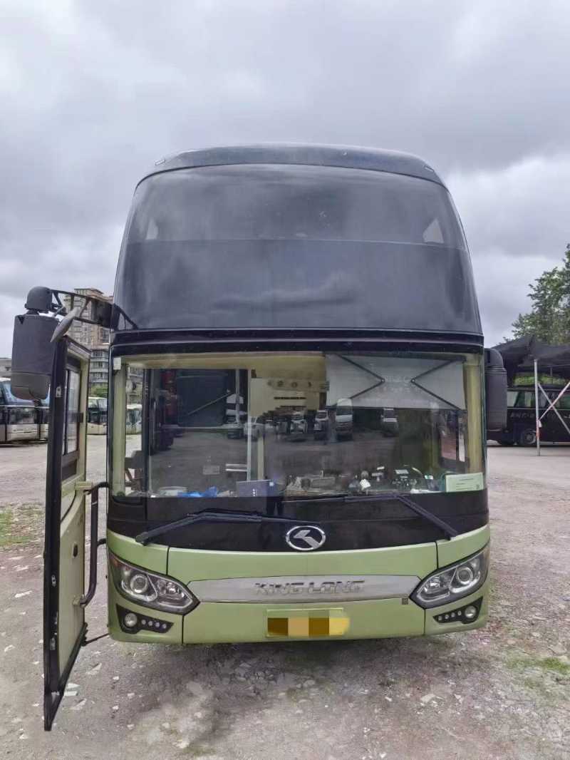  浙江现车2台国五54座四轮碟刹大金龙6119气囊车