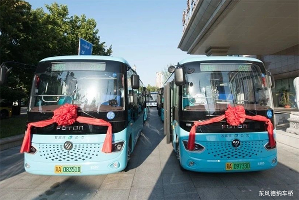 助力石家庄公交打通微循环 东风德纳电驱桥让上班变得更轻松