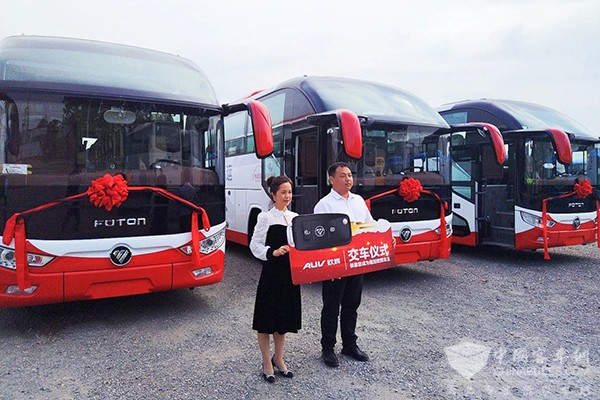 福田欧辉客车 BJ6122 城间客车 大连中普