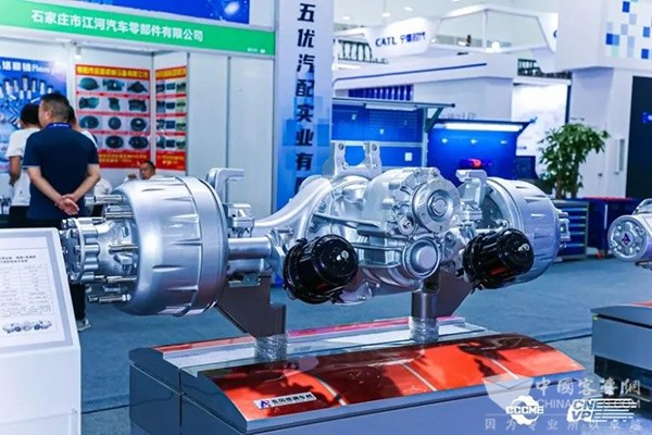 东风德纳车桥 TD440 双联驱动桥 纯电动车桥