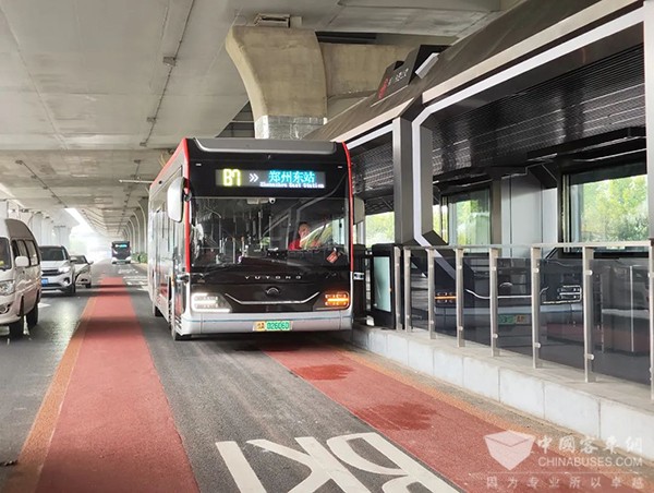 郑州公交集团 L3级 智能网联 快速公交 测试运营