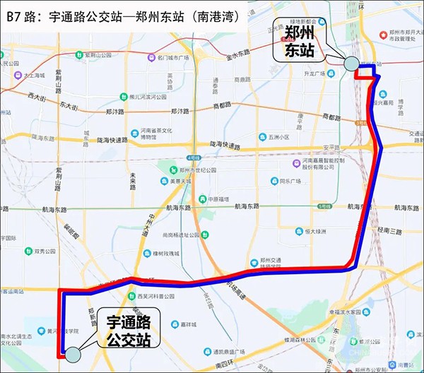 郑州公交集团 L3级 智能网联 快速公交 测试运营