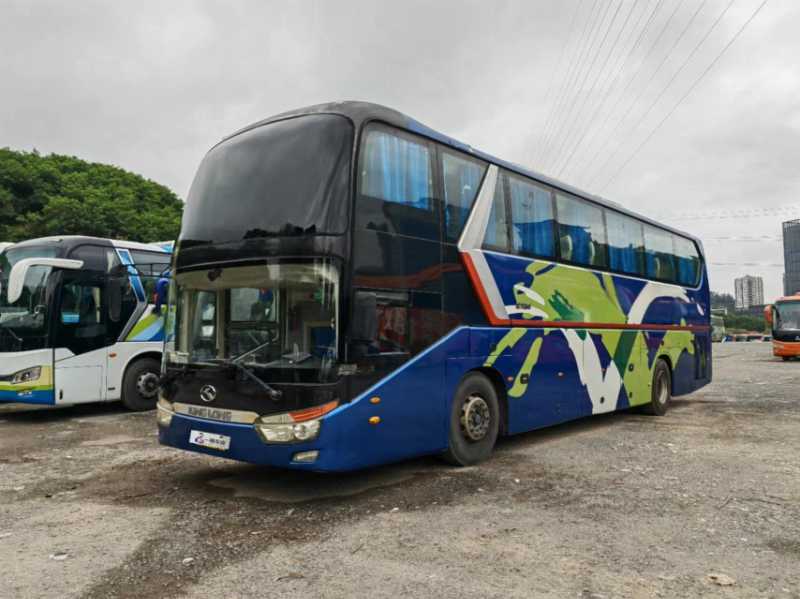 2015年2月 深圳牌国四12米55座金龙6129一手气囊旅游车