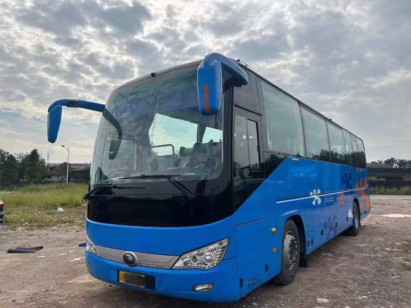 粤牌国五50座原版原漆宇通6119气囊车