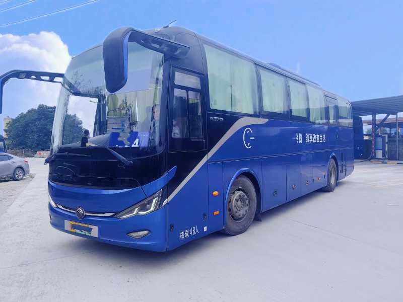 2020年12月 两台新款有公告宇通6117新能源电动大巴