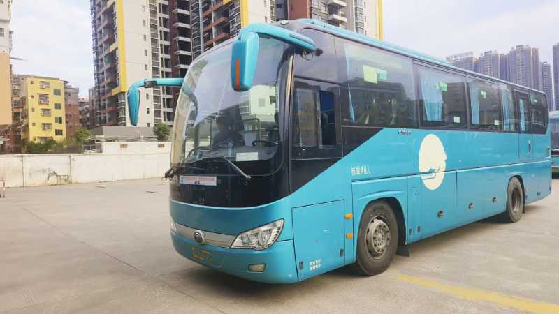 2018年12月 粤牌国五40座经典款宇通6109气囊车 