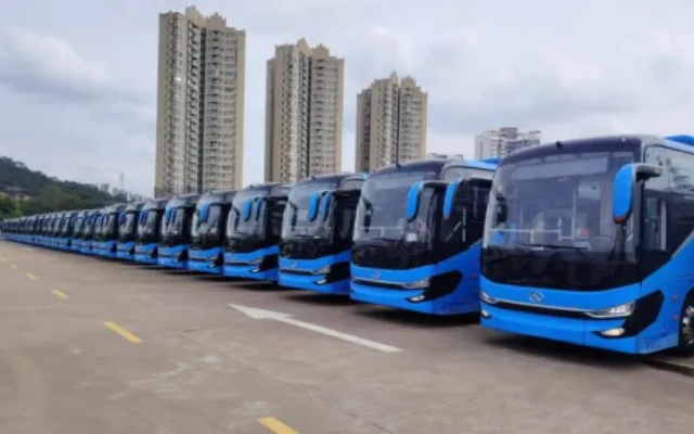 推动区域经济高质量发展 金龙纯电公交助力深中交通一体化