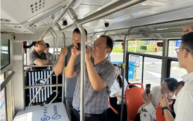 扬州公交赴苏州公交调研“响应式停靠公交”运营模式