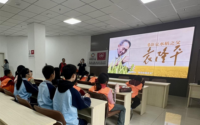 田间课堂 阜阳青少年“汗”卫粮食安全
