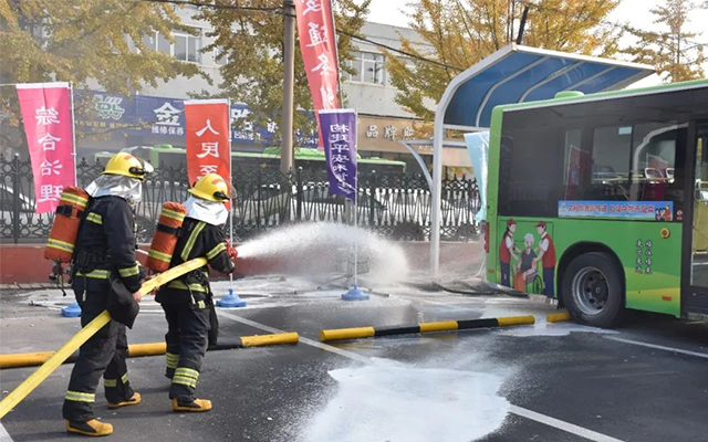 丹东公交“应急大考” 守护城市出行安全