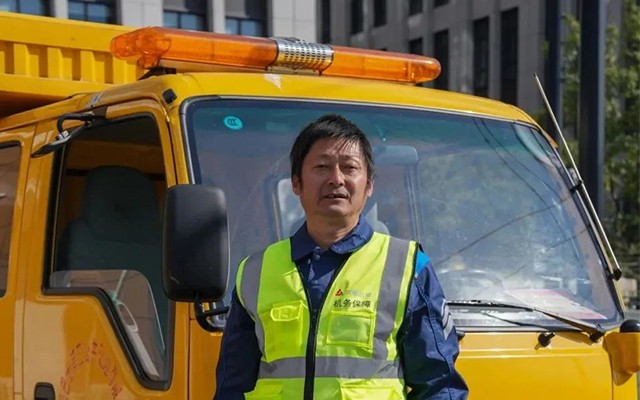 进博时刻 进博会3号抢修车驾驶员 “老兵”手上有绝活